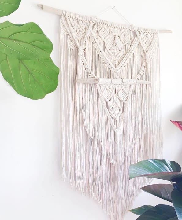 Caspian macrame wall hanging by Juniper + Fir