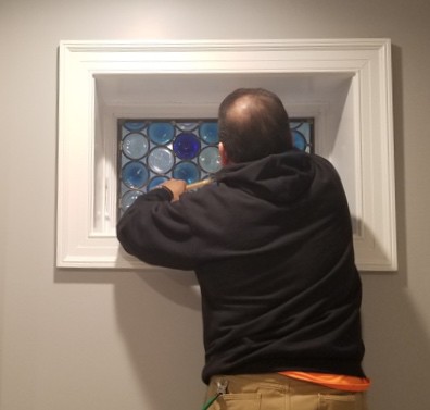 basement window installation