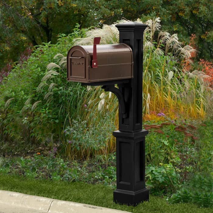 post mounted mailbox