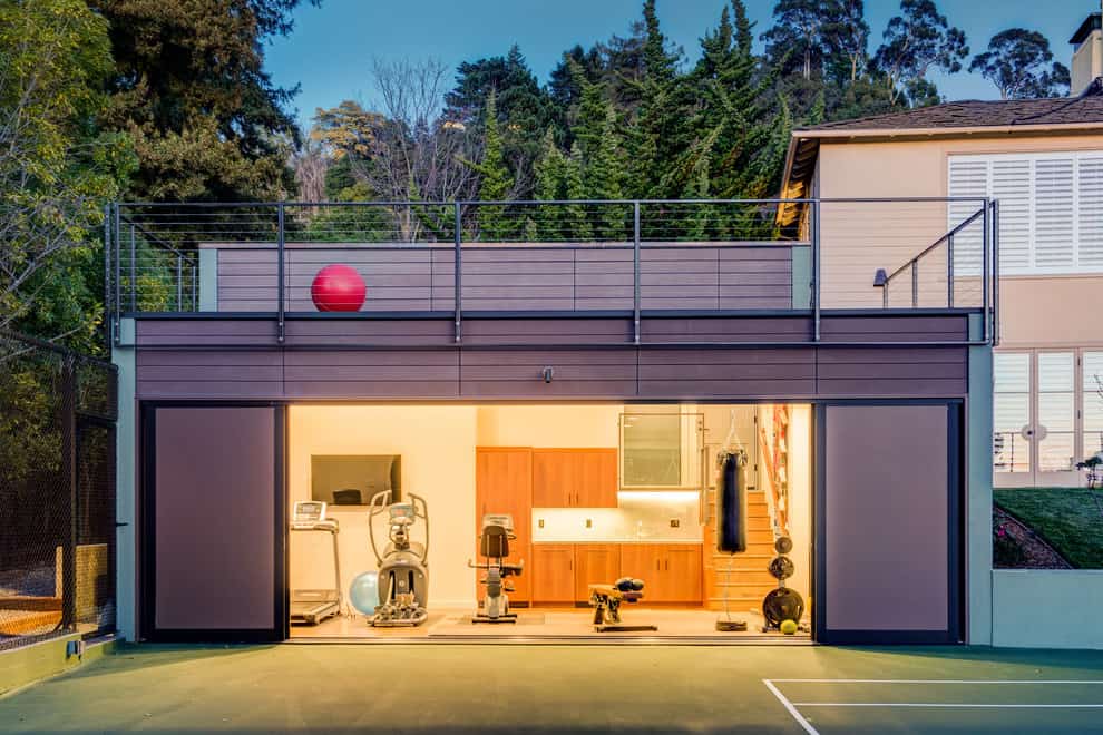 Garage home gym