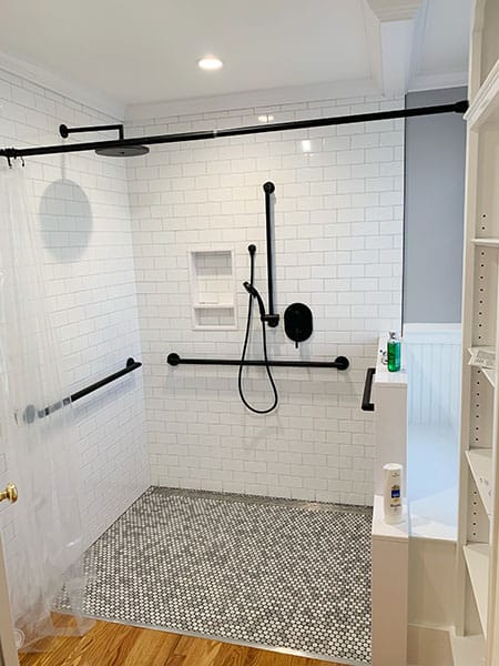 Handicapped custom shower Norwalk